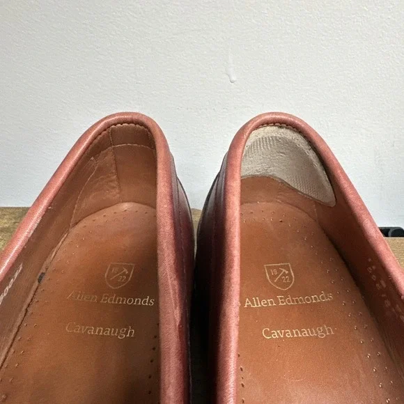 Allen Edmonds CavanaughMen's Leather Penny Loafers Size 11 Dress Shoes